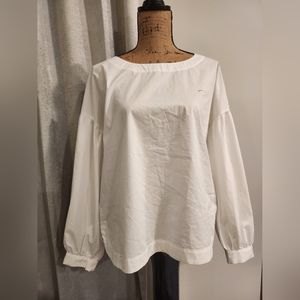 WORTHINGTON WHITE BLOUSE SIZE L